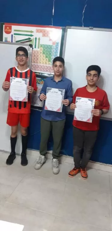 برندگان مسابقات مدرسه