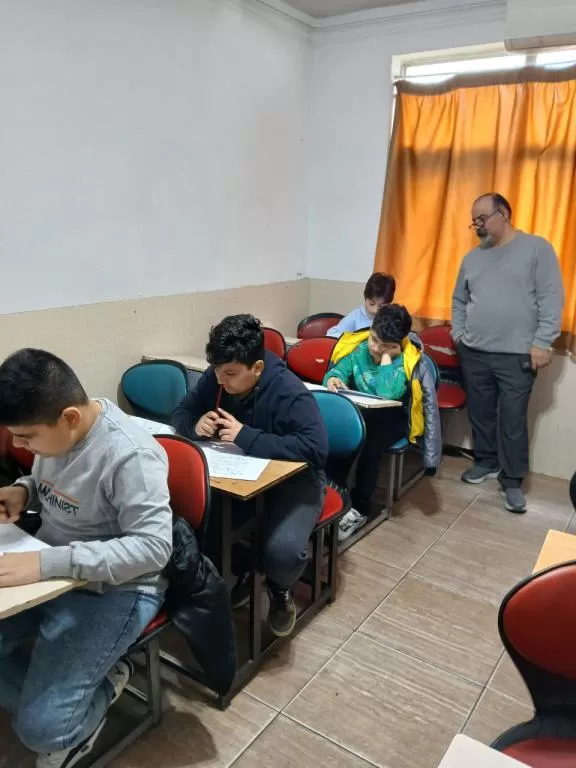 آزمون وروردی پایه هفتم دبیرستان رشت