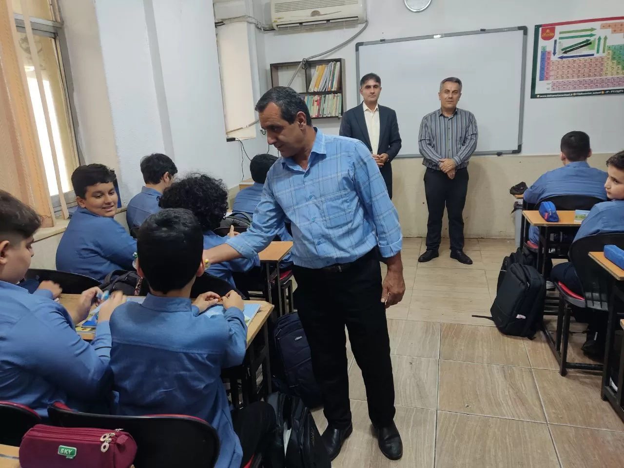 پذیریایی از دانش آموزان