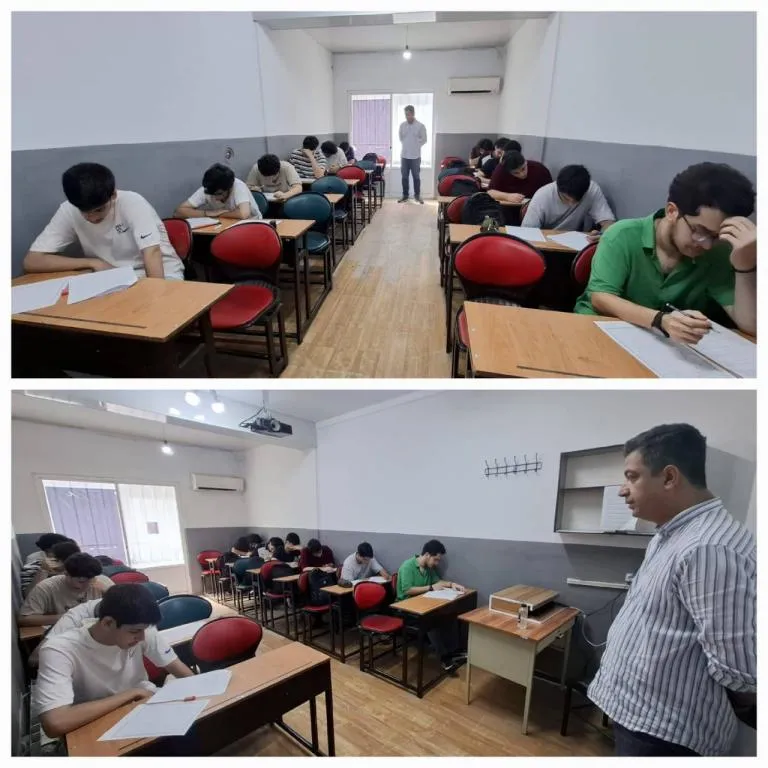 آزمون تابستانی مدرسه رشت